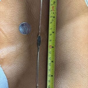 Delicate 10k gold 3 stand bracelet with name plate.